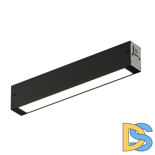 Трековый однофазный светильник Denkirs Simple Linear DK8103-BK