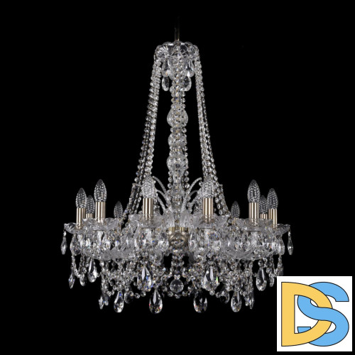Подвесная люстра Bohemia Ivele Crystal 1411/12/240/h-83 Pa