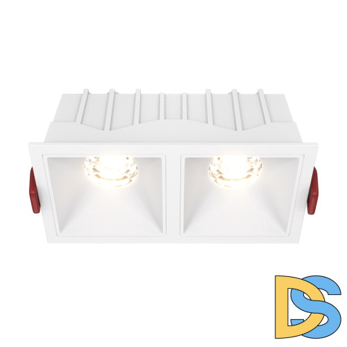 Встраиваемый светильник Maytoni Technical Alfa LED DL043-02-10W3K-D-SQ-W