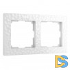 Рамка на 2 поста (белый) W0022401