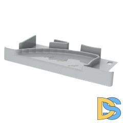 Заглушка Arlight ALU-WALL правая с отверстием 014905