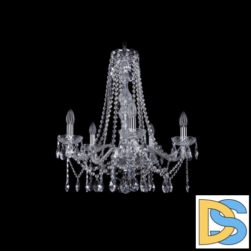 Подвесная люстра Bohemia Ivele Crystal 1413/5/200/h-60 Ni