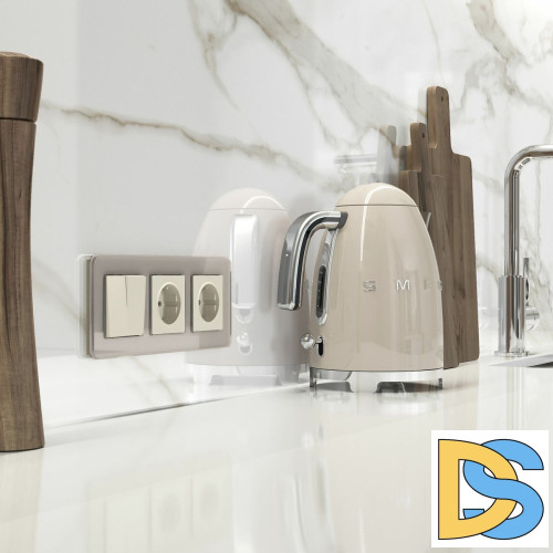 Розетка с заземлением и шторками Werkel 4690389184741 W1171162