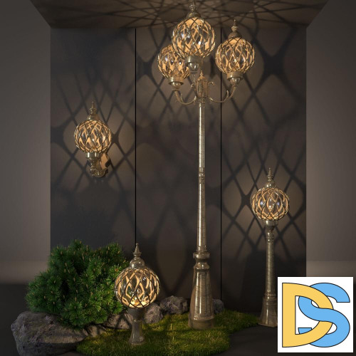 Уличный настенный светильник Elektrostandard Sirius 4690389017384