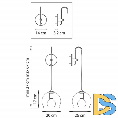 Бра Lightstar Sferico 729611