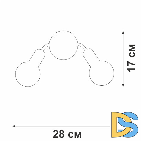 Бра Vitaluce V3927-0/2A