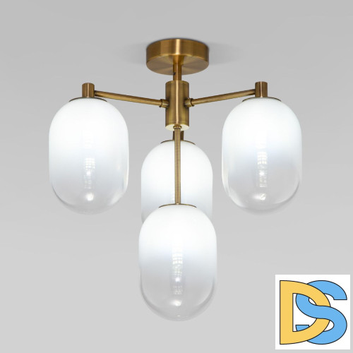 Потолочная люстра Eurosvet Loona 60161/4 латунь a065612