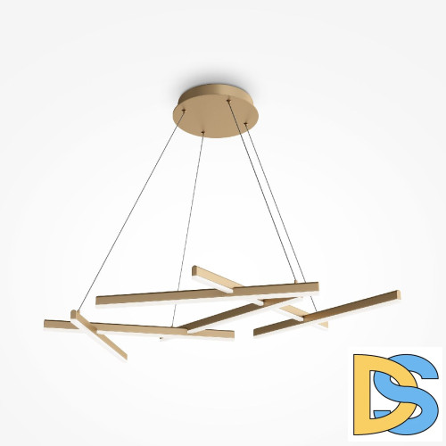 Подвесная люстра Maytoni Line MOD016PL-L80GK