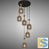 Каскадная люстра Reluce 02003-0.9-06 SMOKE