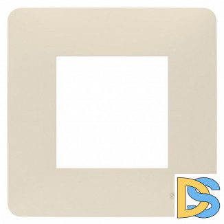 Рамка 1-ая (одинарная), Бежевый, серия Unica Studio, Schneider Electric