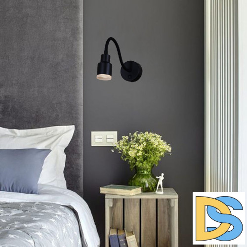 Гибкое бра Reluce 86202-9.2-001MN LED5W BK