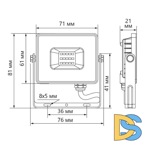 Светодиодный прожектор Feron LL918 29491