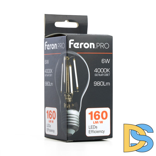 Светодиодная лампа Feron LB-1106 E27 6W 4000K 48890