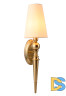 Бра Crystal Lux PER AP1 BRASS/BEIGE
