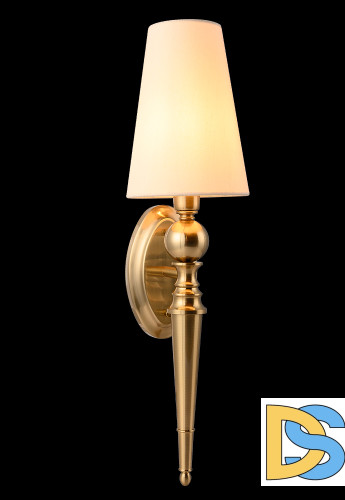 Бра Crystal Lux PER AP1 BRASS/BEIGE