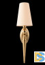 Бра Crystal Lux PER AP1 BRASS/BEIGE