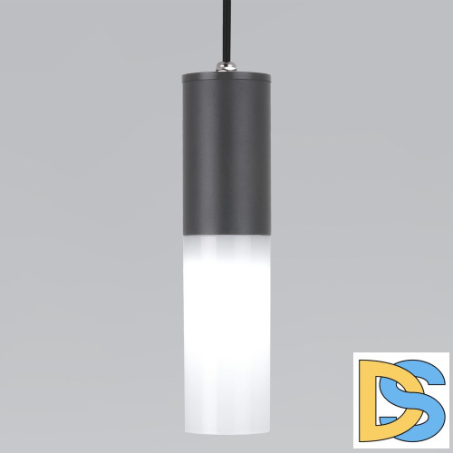 Уличный подвесной светильник Elektrostandard Glas 5602 TECHNO серый 4690389193552 a062781