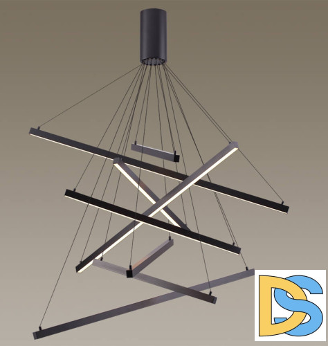 Подвесной светодиодный светильник Odeon Light Cometa 3860/96B