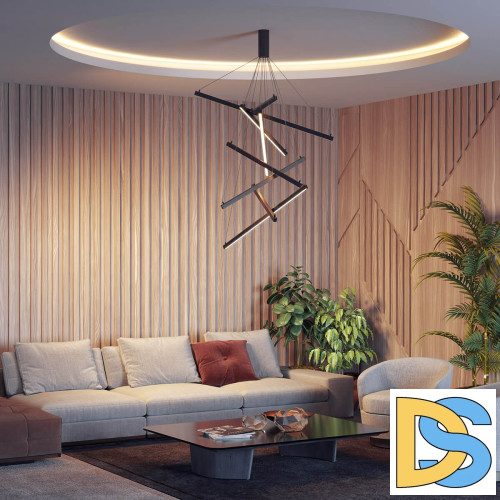 Подвесной светодиодный светильник Odeon Light Cometa 3860/96B