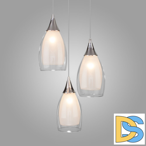 Подвесной светильник Eurosvet Cosmic 50085/3 хром