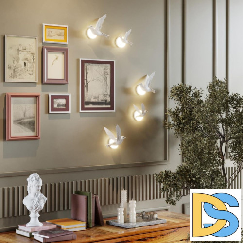 Настенный светильник Odeon Light Colombella 4341/3WL