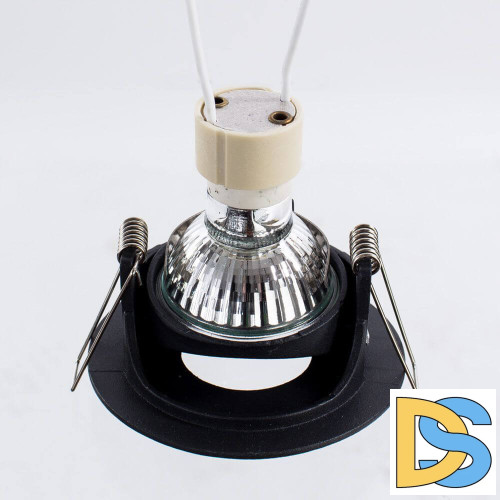 Встраиваемый светильник Arte Lamp Accento A3219PL-1BK