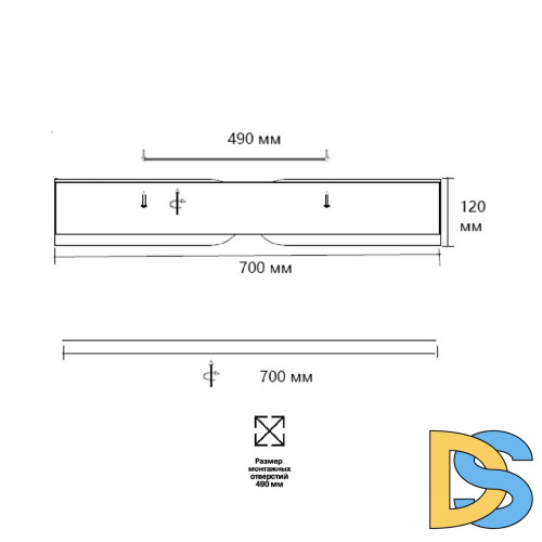 Потолочный светильник Sonex Coraggio 7721/120L