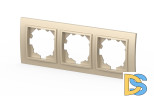 Рамка трехместная ELBI Zena 500-012500-227