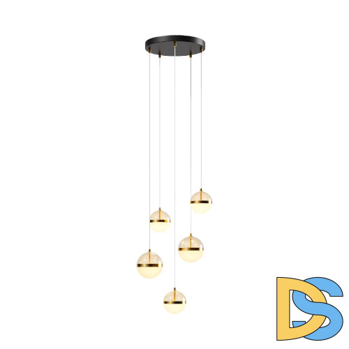 Каскадная люстра Maytoni Area MOD295PL-L60BBS3K