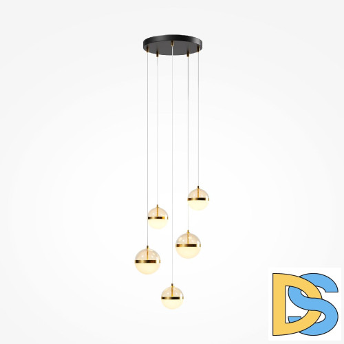 Каскадная люстра Maytoni Area MOD295PL-L60BBS3K