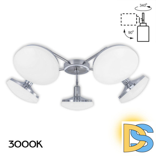 Потолочная светодиодная люстра Citilux Тамбо CL716251Wz