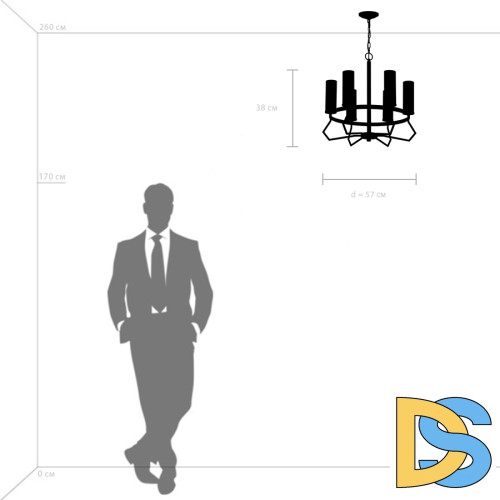 Подвесная люстра Lightstar Flume 723065