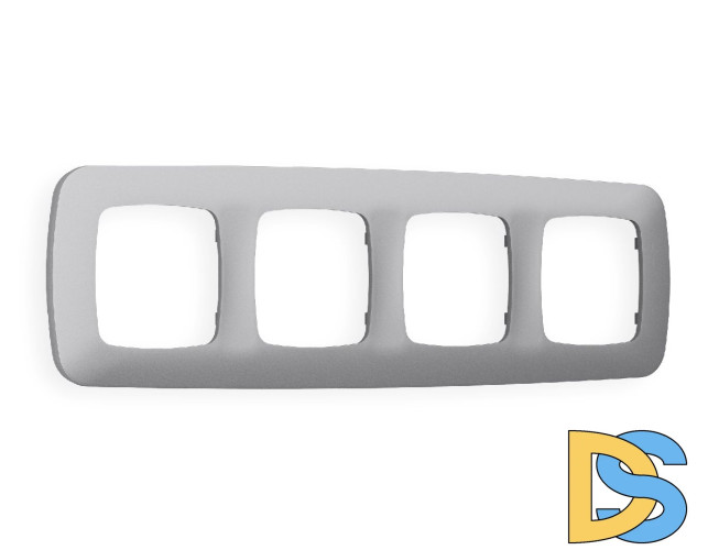 Рамка четырехместная Ambrella Volt Ecta OF140504