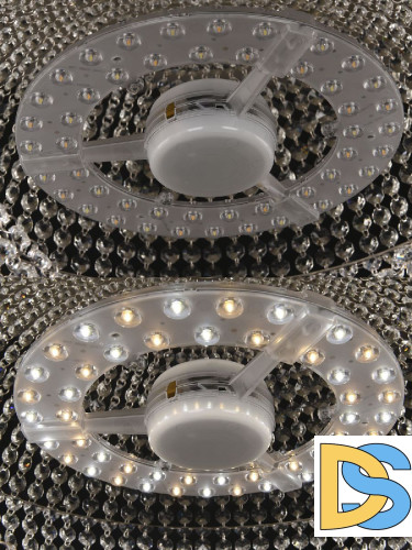 Потолочная люстра Bohemia Ivele Crystal 19011/45IV/LED-DIM Ni