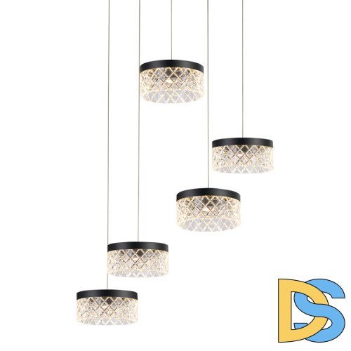 Подвесной светильник Delight Collection MD21020075 MD21020075-5A matt black