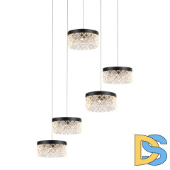 Подвесной светильник Delight Collection MD21020075 MD21020075-5A matt black