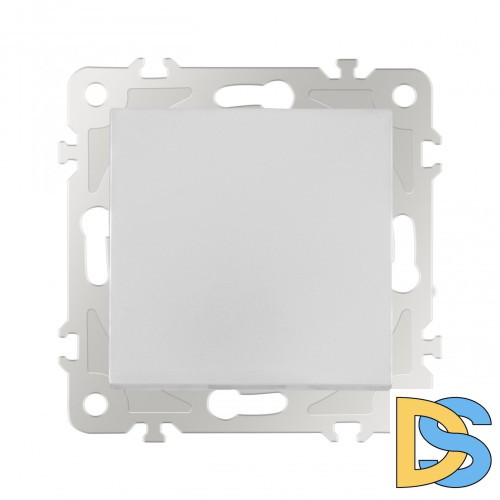 Переключатель одноклавишный перекрестный Arte Milano 206.34-1.silver