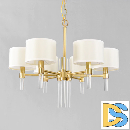 Подвесная люстра Delight Collection 8009P-6 gold