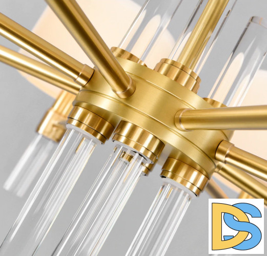 Подвесная люстра Delight Collection 8009P-6 gold