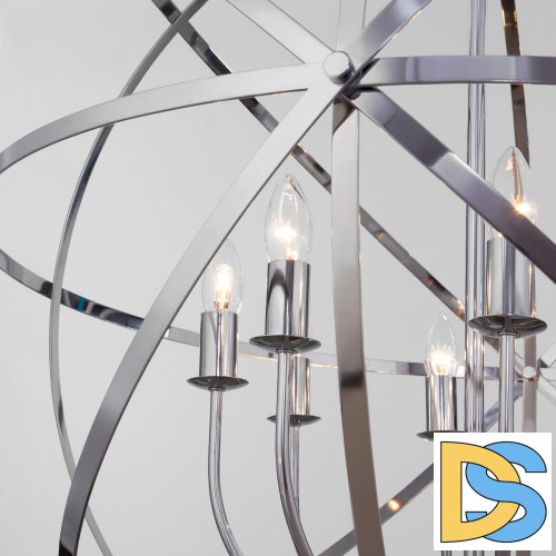 Подвесная люстра Eurosvet Santi 60139/8 хром