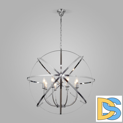 Подвесная люстра Eurosvet Santi 60139/8 хром