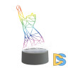 Фигурка светодиодная «Кошка» Uniel (UL-00007419) ULI-M501 RGB/3AAA Catty/White