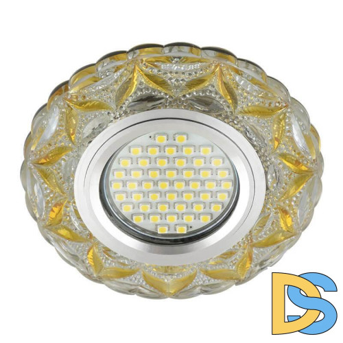 Встраиваемый светильник Fametto Luciole DLS-L149 Gu5.3 Glassy/Light Gold