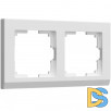 Рамка на 2 поста (белый) W0021801