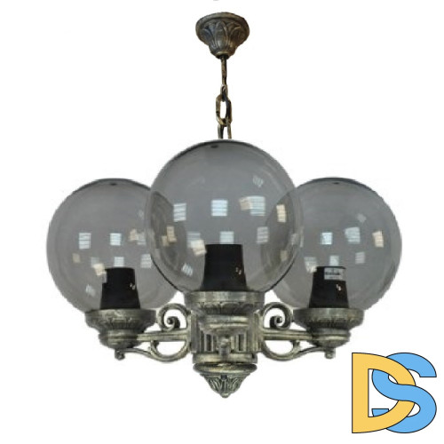 Уличный подвесной светильник Fumagalli Sichem/Bisso/G250 3L G25.120.S30.BZE27