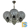 Уличный подвесной светильник Fumagalli Sichem/Bisso/G250 3L G25.120.S30.BZE27