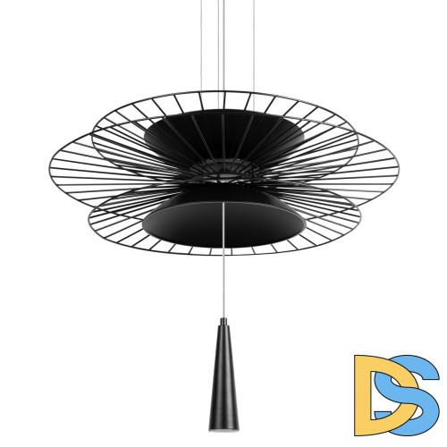 Подвесная люстра Loft IT Star 10141B/600 Black