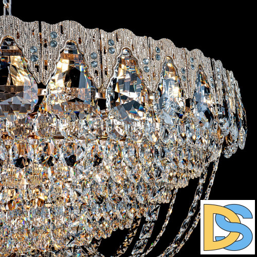 Подвесная люстра Modelux ML.8881.24P GD