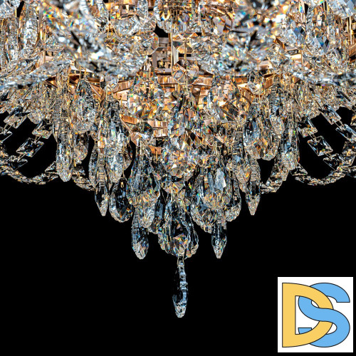 Подвесная люстра Modelux ML.8881.24P GD