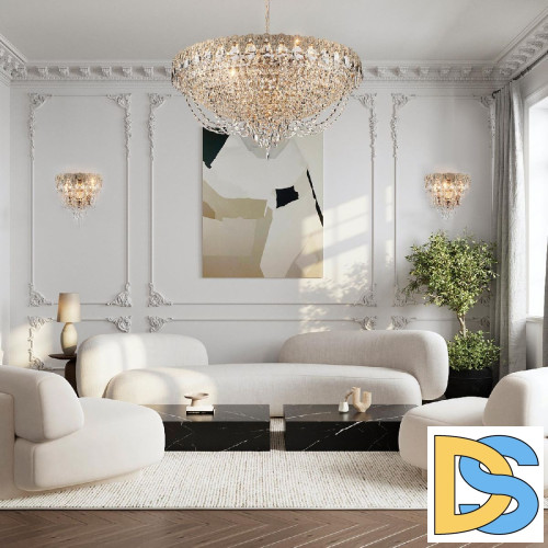 Подвесная люстра Modelux ML.8881.24P GD